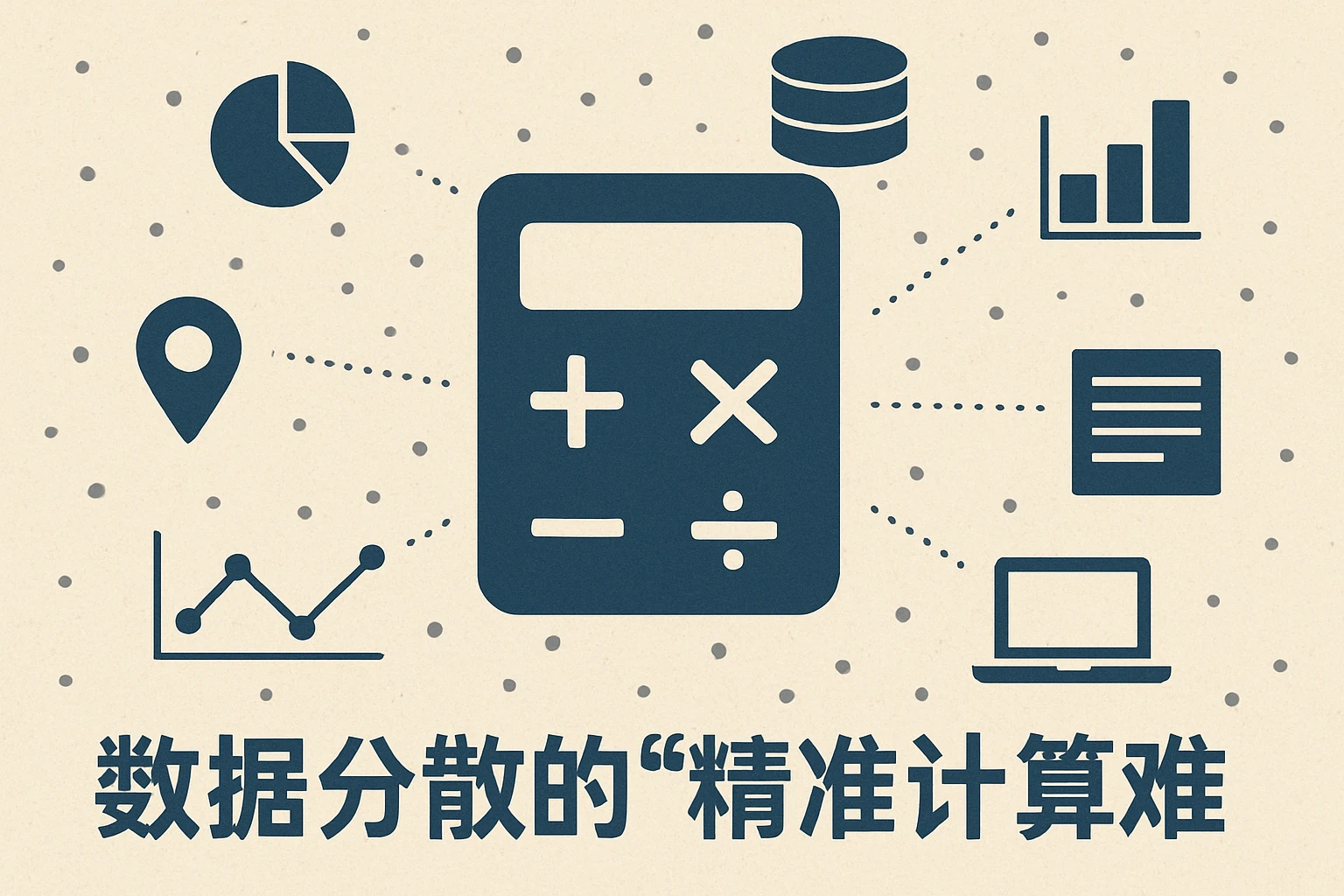 2. 数据分散的“精准计算难”