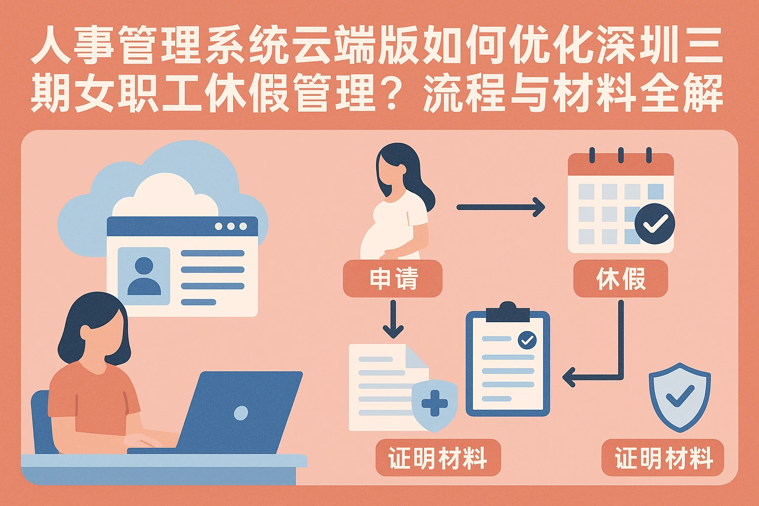 人事管理系统云端版如何优化深圳三期女职工休假管理？流程与材料全解析