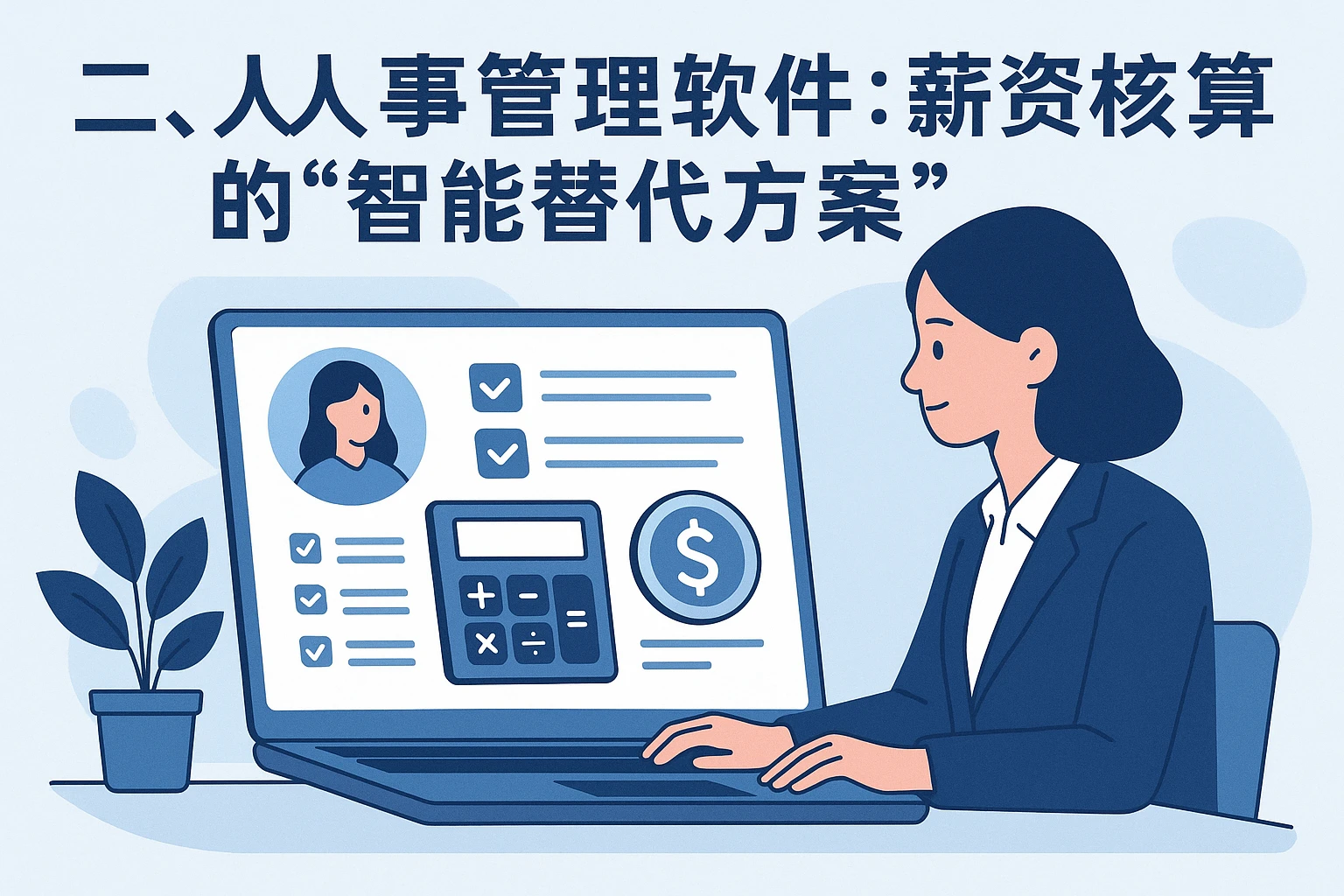 二、人事管理软件：薪资核算的“智能替代方案”
