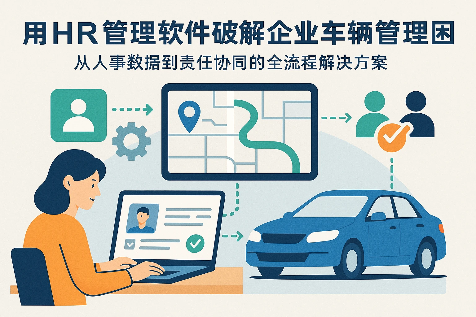 用HR管理软件破解企业车辆管理困局：从人事数据到责任协同的全流程解决方案