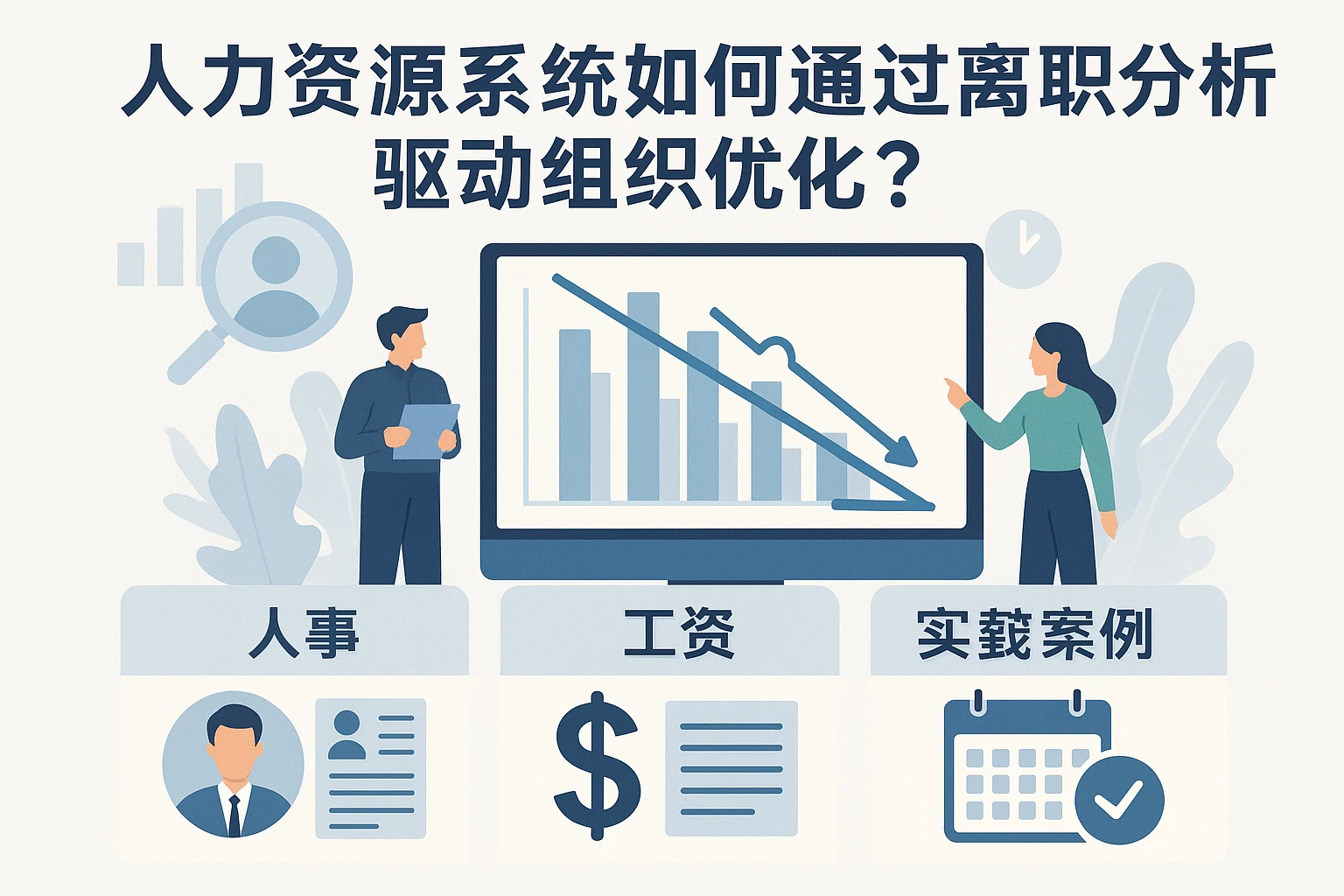人力资源系统如何通过离职分析驱动组织优化？人事工资考勤一体化实践案例解析