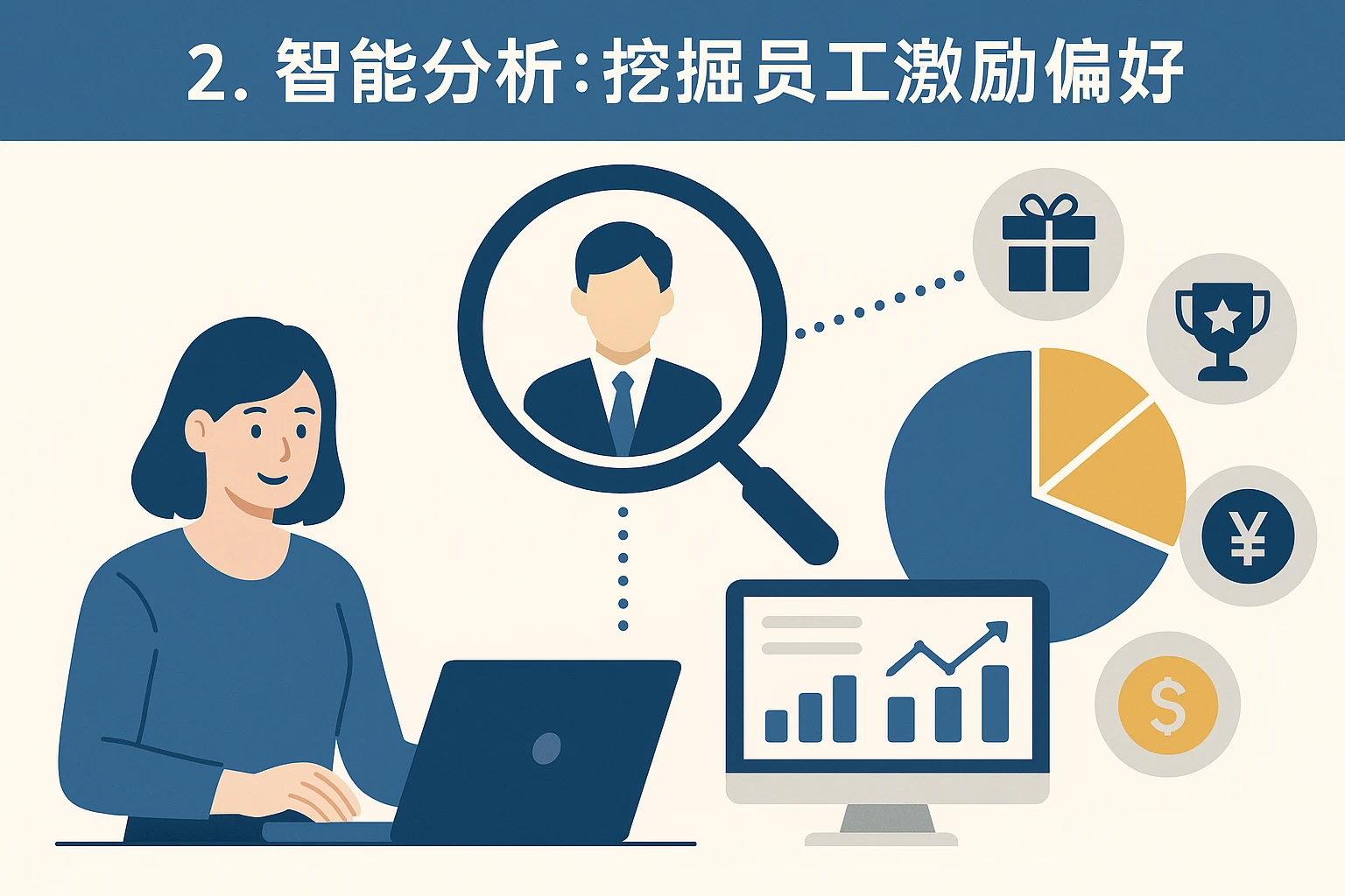 2. 智能分析：挖掘员工激励偏好
