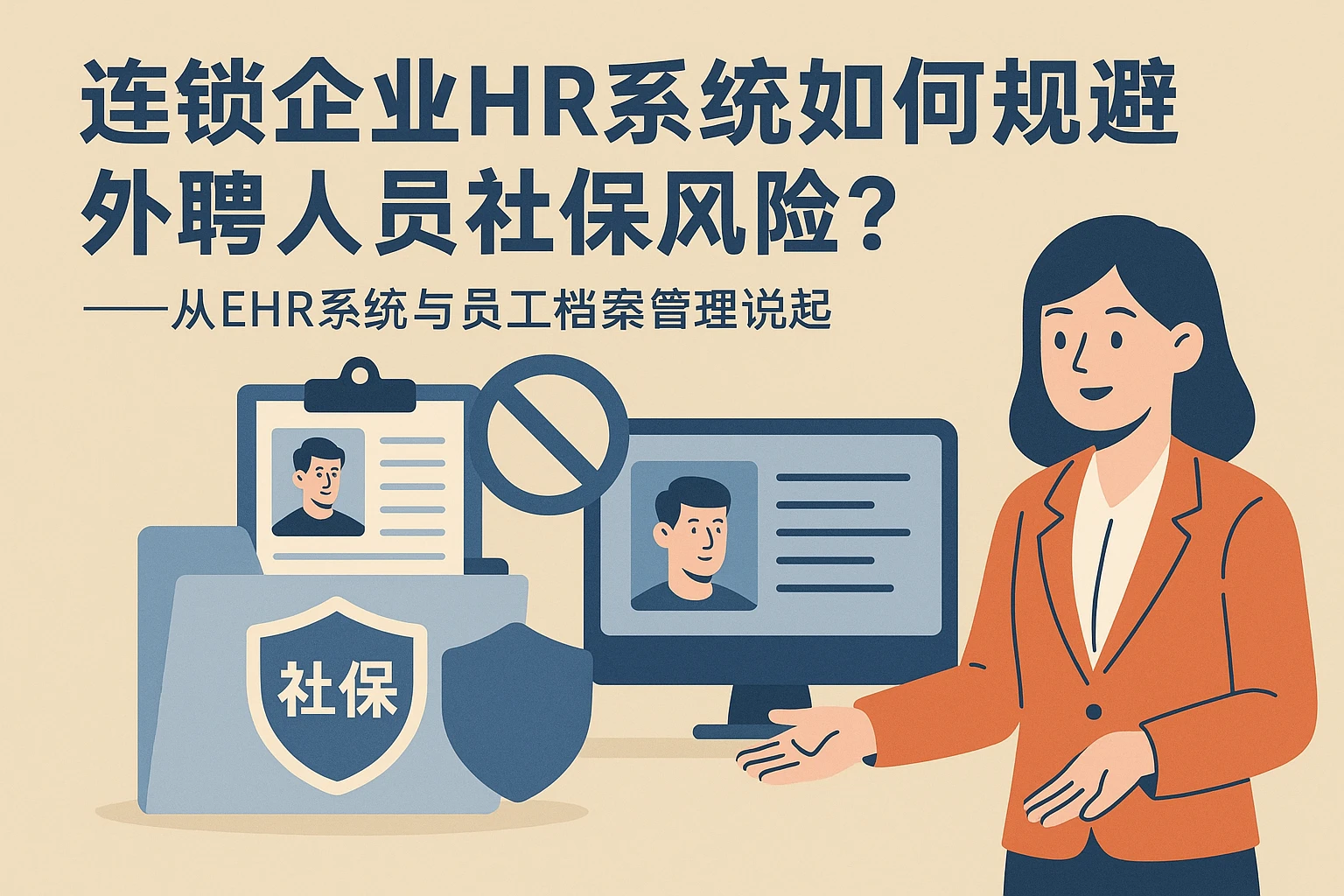连锁企业HR系统如何规避外聘人员社保风险？——从EHR系统与员工档案管理说起