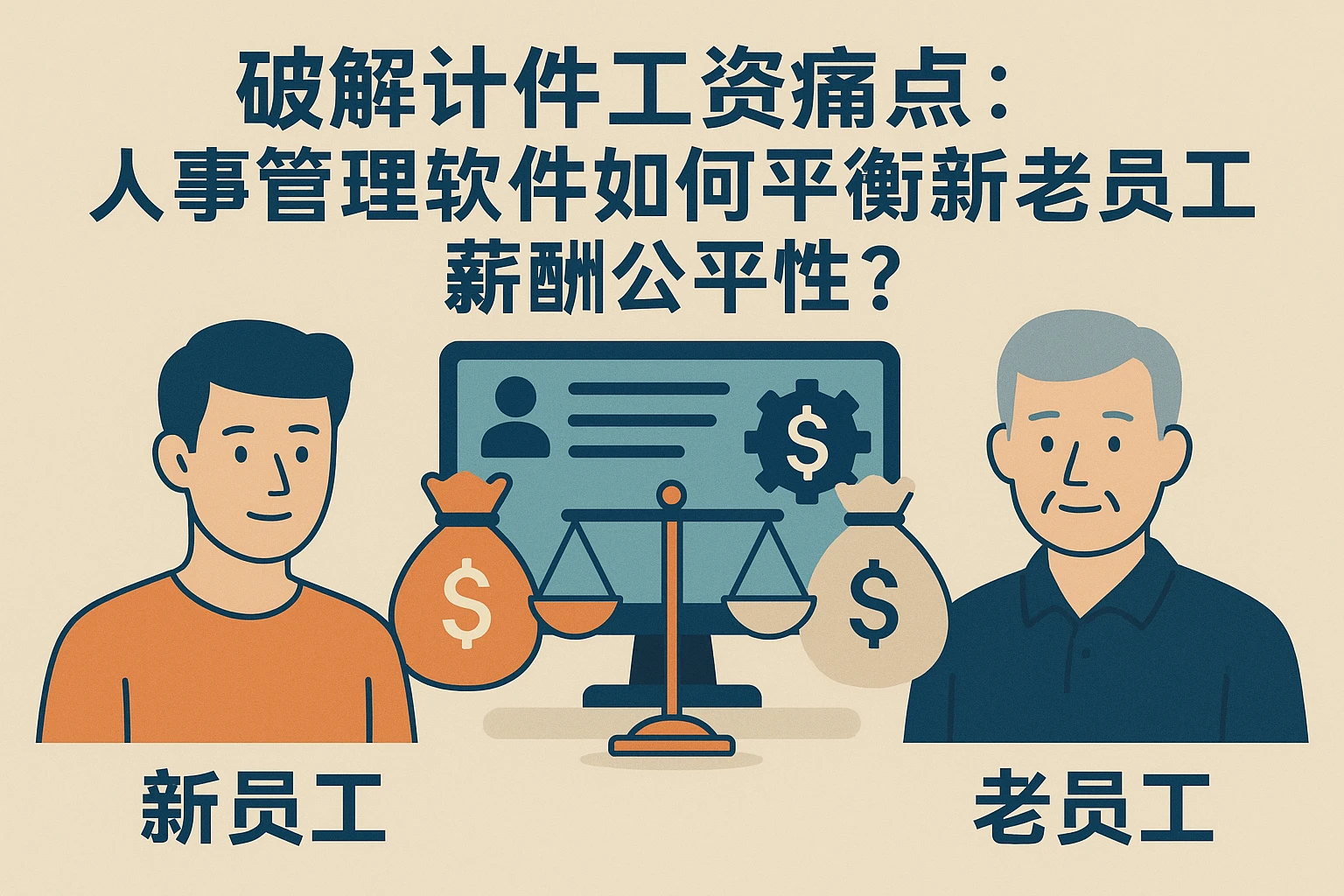 破解计件工资痛点：人事管理软件如何平衡新老员工薪酬公平性？