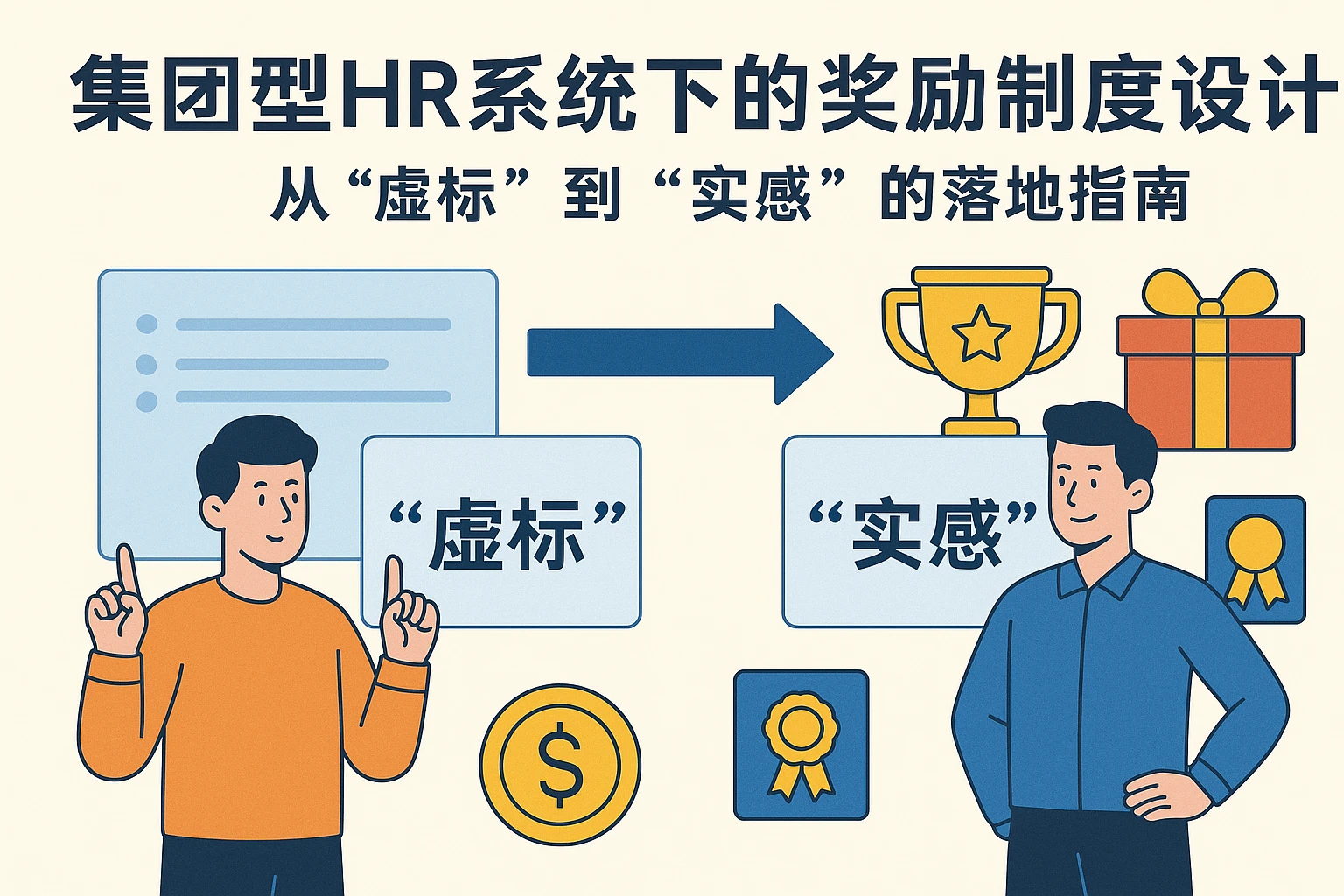 集团型HR系统下的奖励制度设计：从“虚标”到“实感”的落地指南