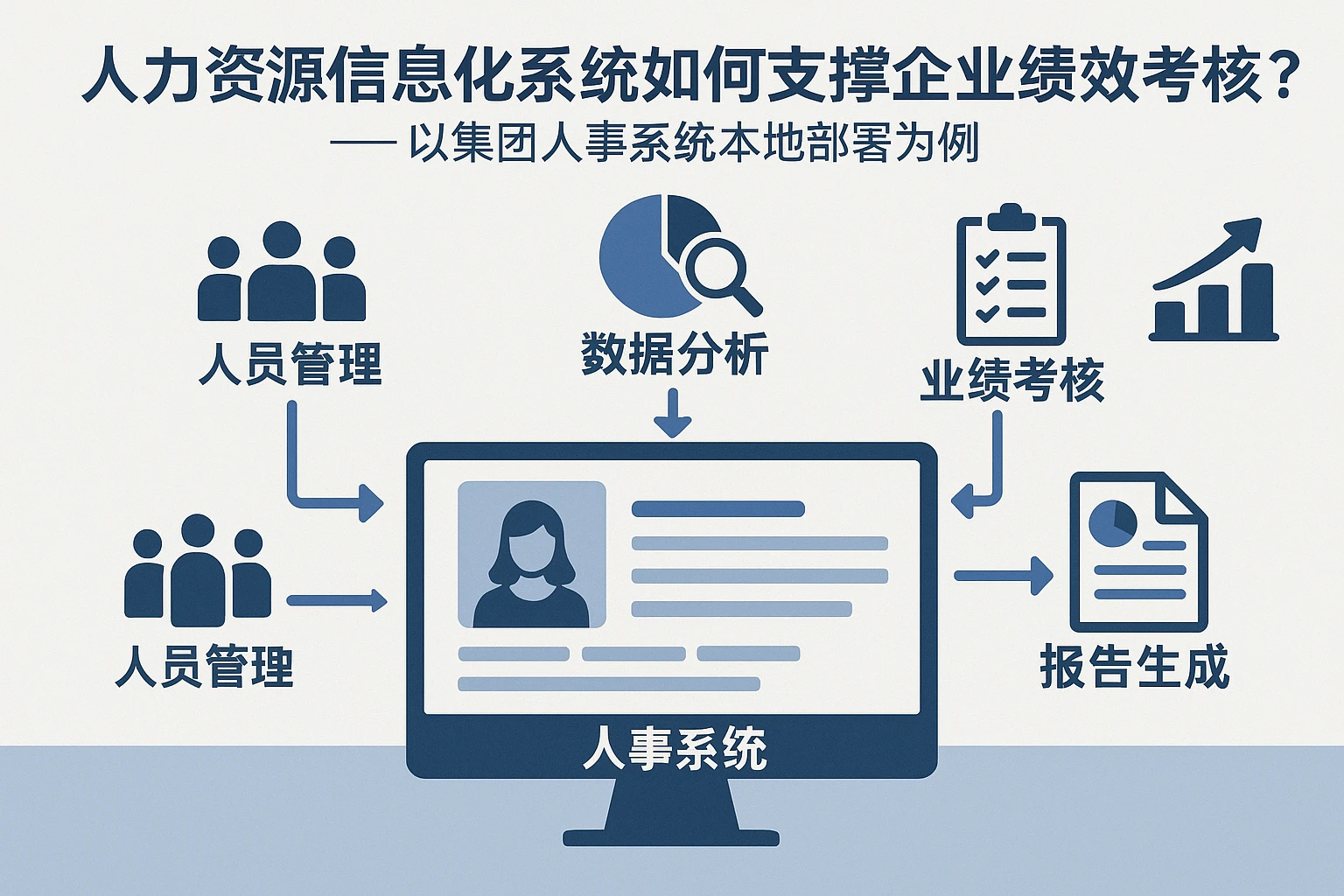 人力资源信息化系统如何支撑企业绩效考核落地？——以集团人事系统本地部署为例