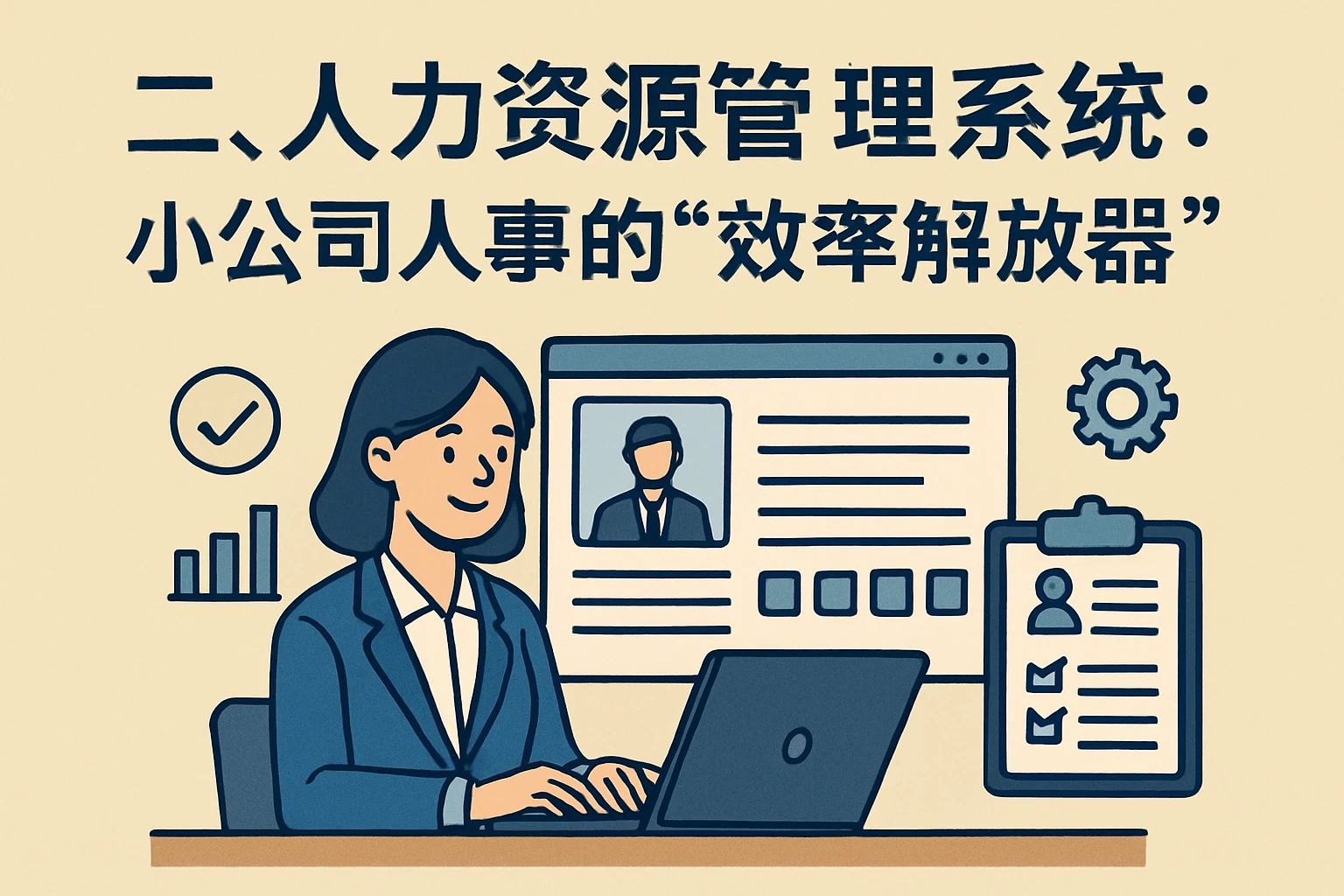 二、人力资源管理系统：小公司人事的“效率解放器”