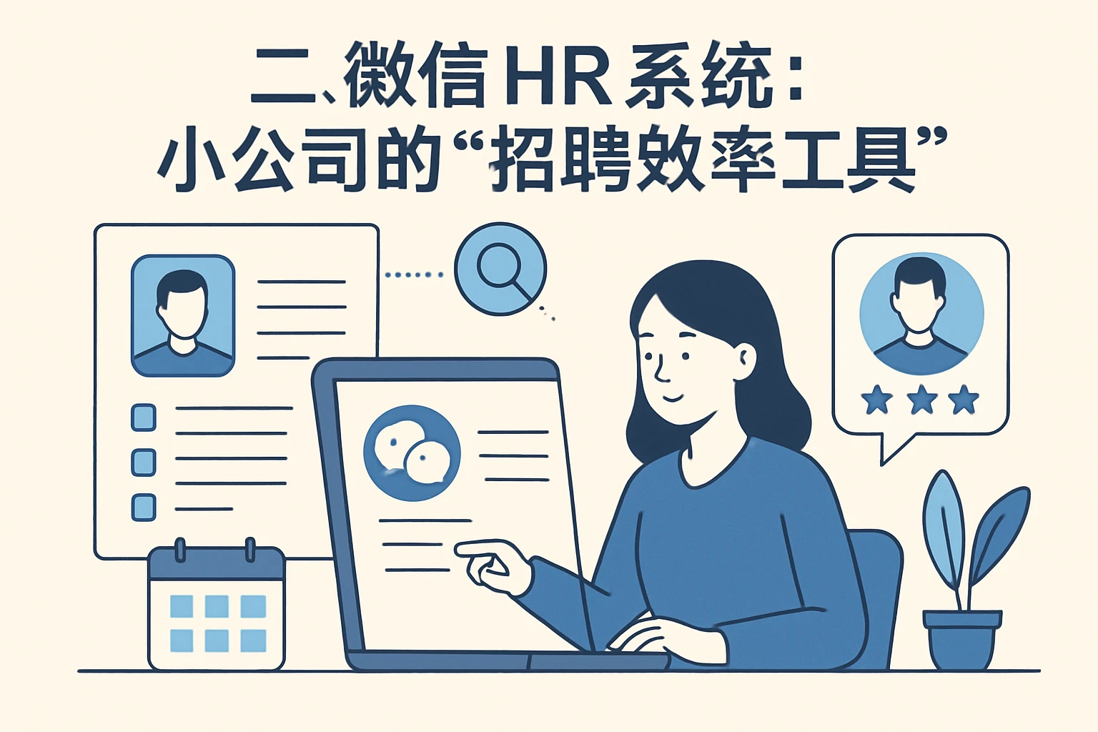 二、人事管理软件：用“自动化”与“数据化”破解招聘流程痛点