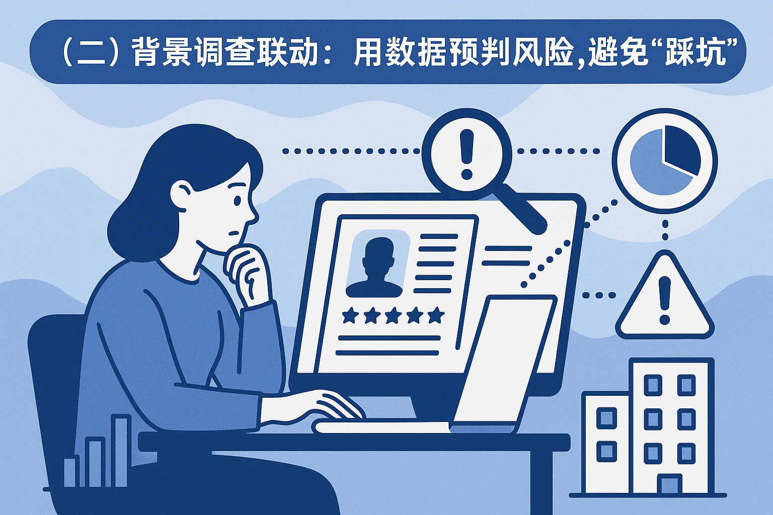 （二）背景调查联动：用数据预判风险，避免“踩坑”
