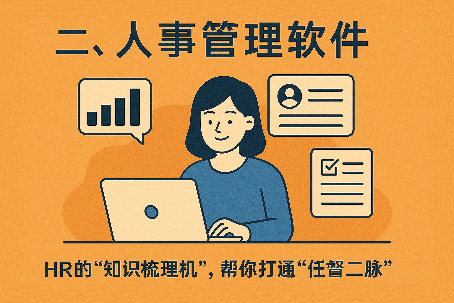 二、人事管理软件：HR的“知识梳理机”，帮你打通“任督二脉”