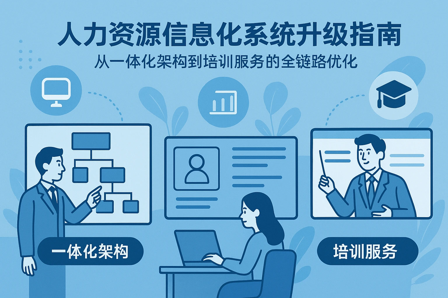 人力资源信息化系统升级指南：从一体化架构到培训服务的全链路优化