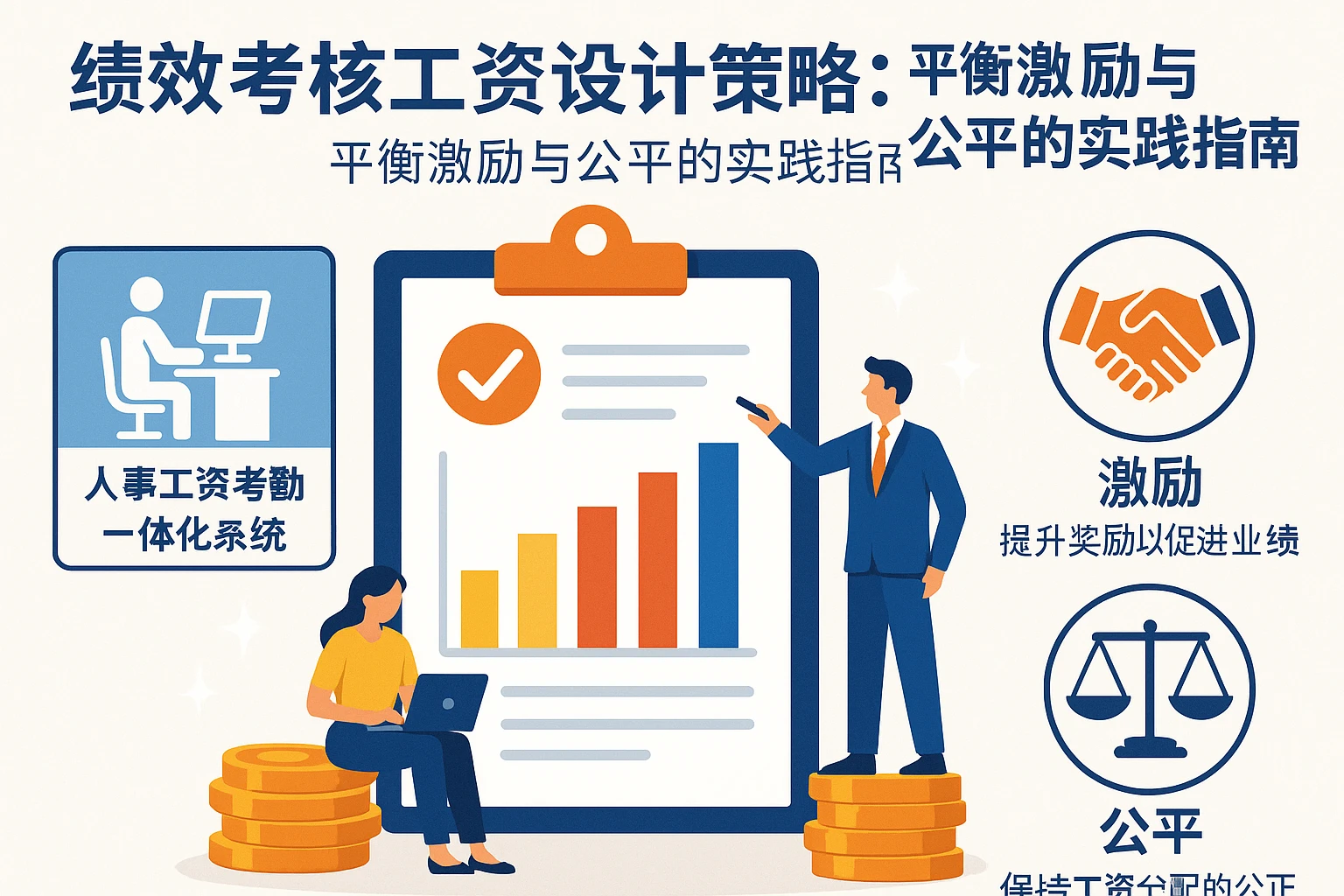 人事工资考勤一体化系统下的绩效考核工资设计策略：平衡激励与公平的实践指南