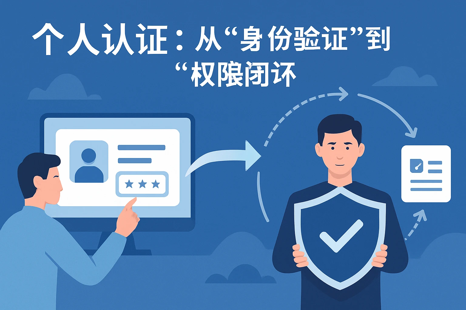 2. 个人认证：从“身份验证”到“权限闭环”