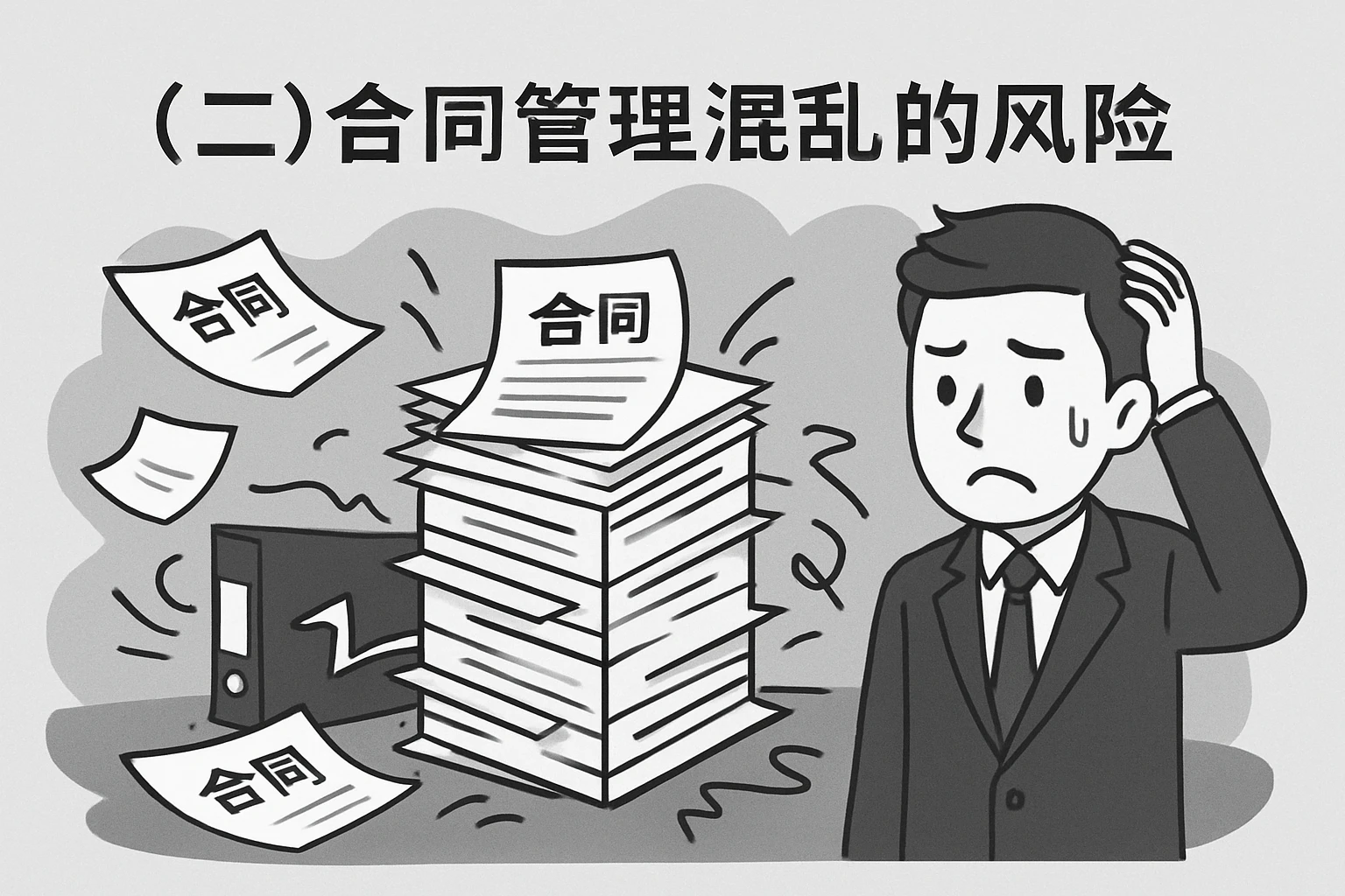 （二）合同管理混乱的风险