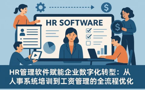 HR管理软件赋能企业数字化转型：从人事系统培训到工资管理的全流程优化