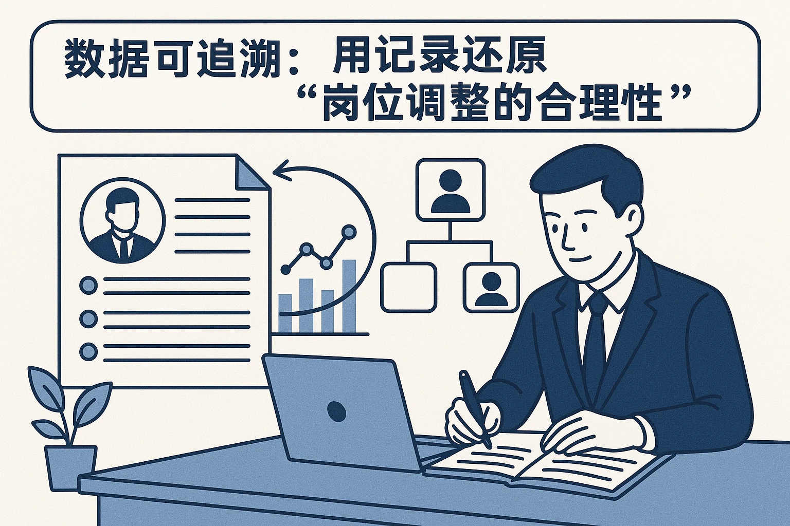 2. 数据可追溯：用记录还原“岗位调整的合理性”