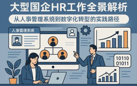 大型国企HR工作全景解析：从人事管理系统到数字化转型的实践路径