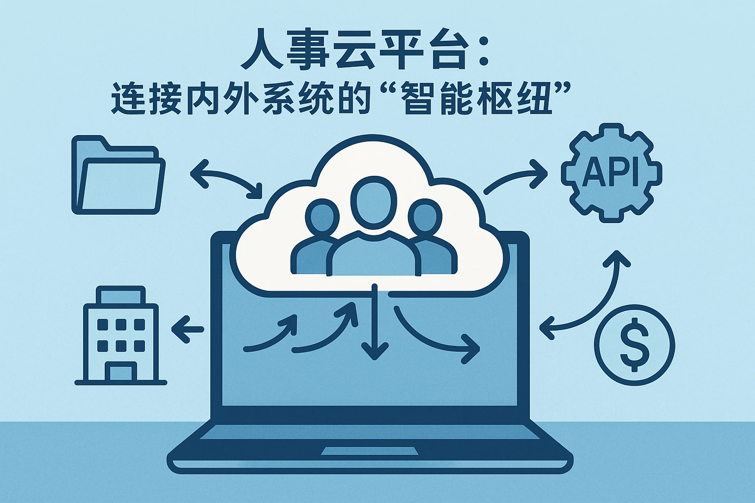 2. 人事云平台：连接内外系统的“智能枢纽”