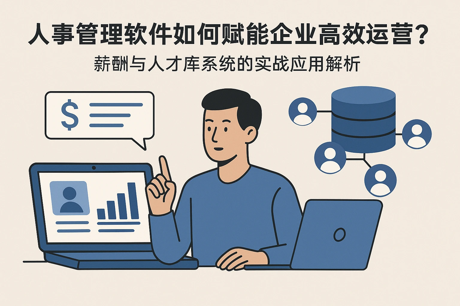 人事管理软件如何赋能企业高效运营？薪酬与人才库系统的实战应用解析