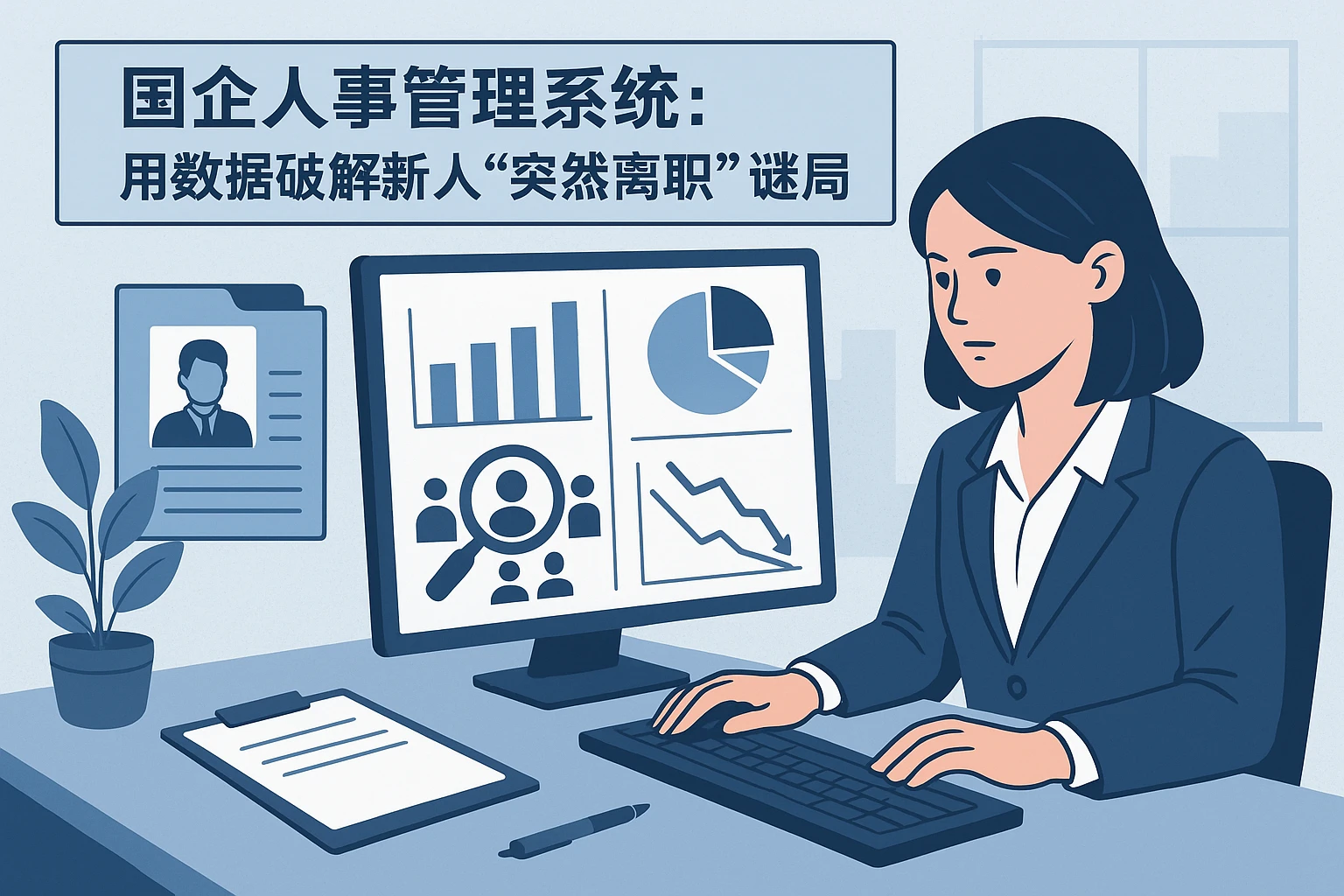 国企人事管理系统：用数据破解新人“突然离职”谜局