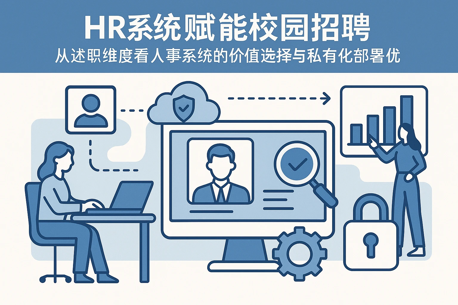HR系统赋能校园招聘：从述职维度看人事系统的价值选择与私有化部署优势