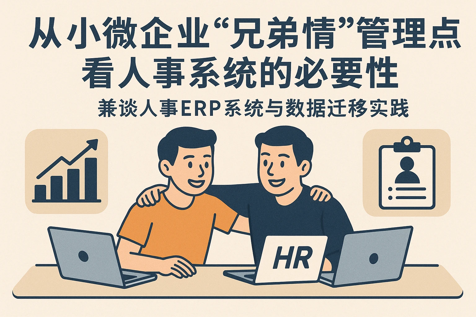 从小微企业“兄弟情”管理痛点看人事系统的必要性——兼谈人事ERP系统与数据迁移实践
