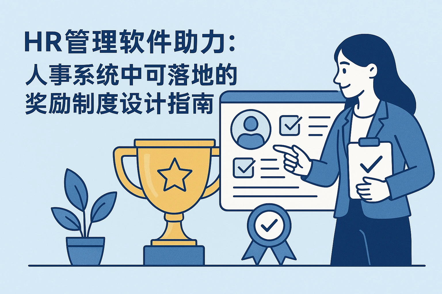 HR管理软件助力：人事系统中可落地的奖励制度设计指南