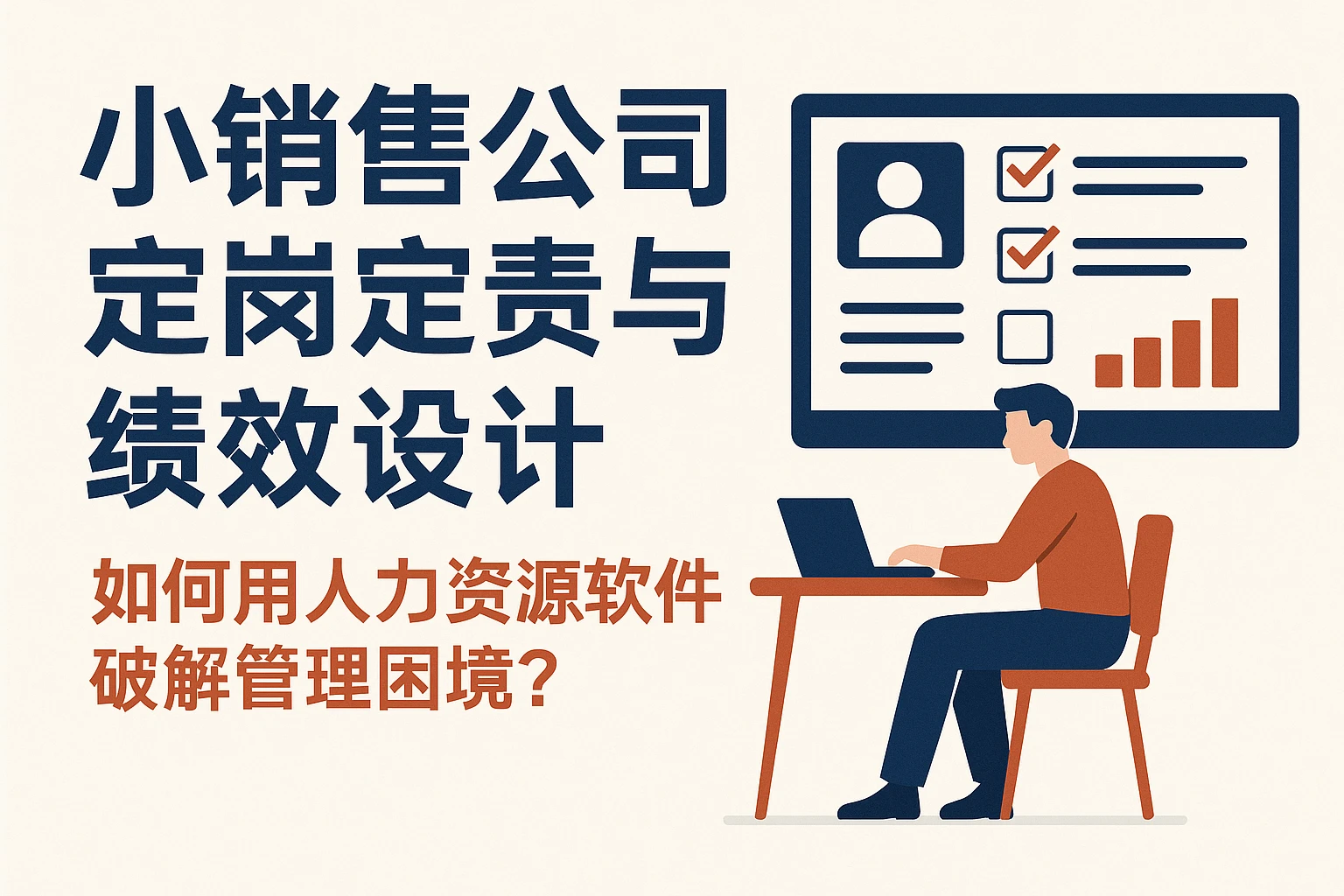 小销售公司定岗定责与绩效设计：如何用人力资源软件破解管理困境？