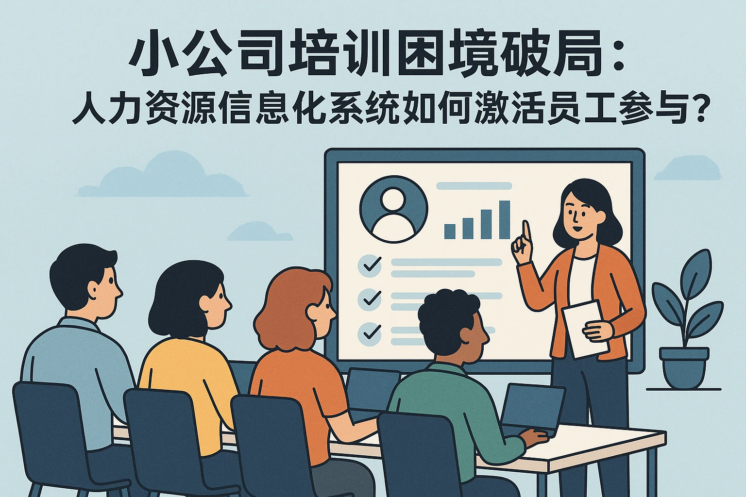 小公司培训困境破局：人力资源信息化系统如何激活员工参与？