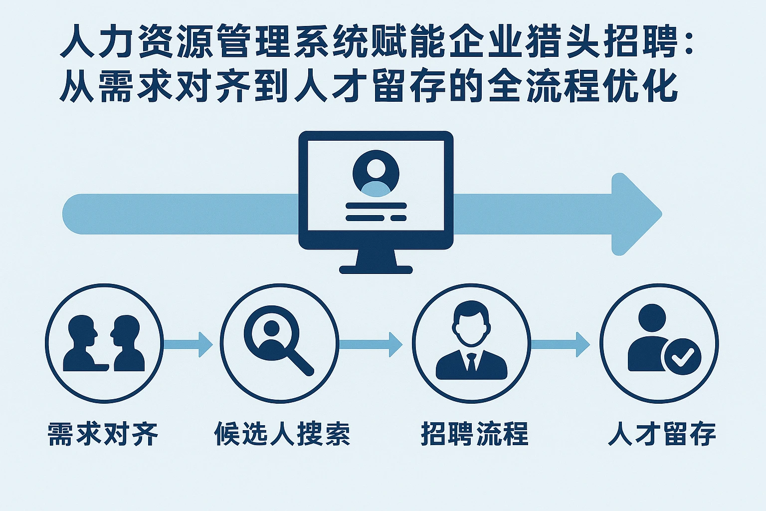 人力资源管理系统赋能企业猎头招聘：从需求对齐到人才留存的全流程优化