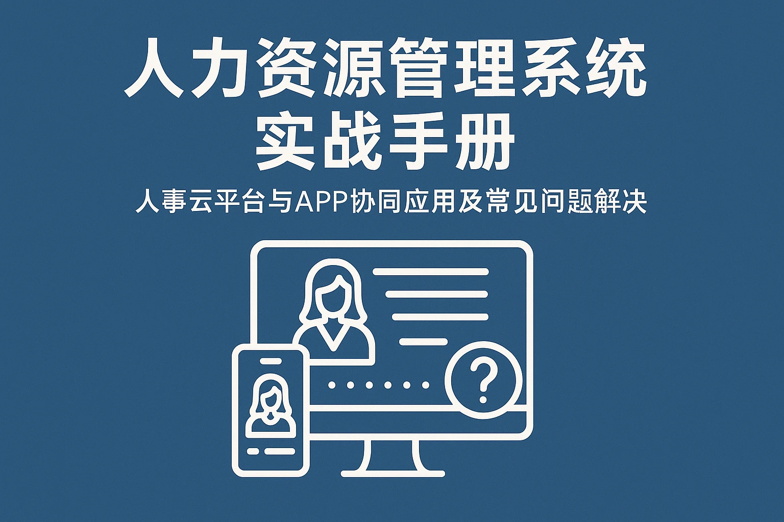人力资源管理系统实战手册：人事云平台与APP协同应用及常见问题解决