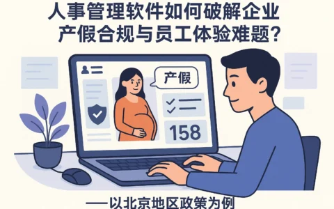 人事管理软件如何破解企业产假合规与员工体验难题？——以北京地区政策为例