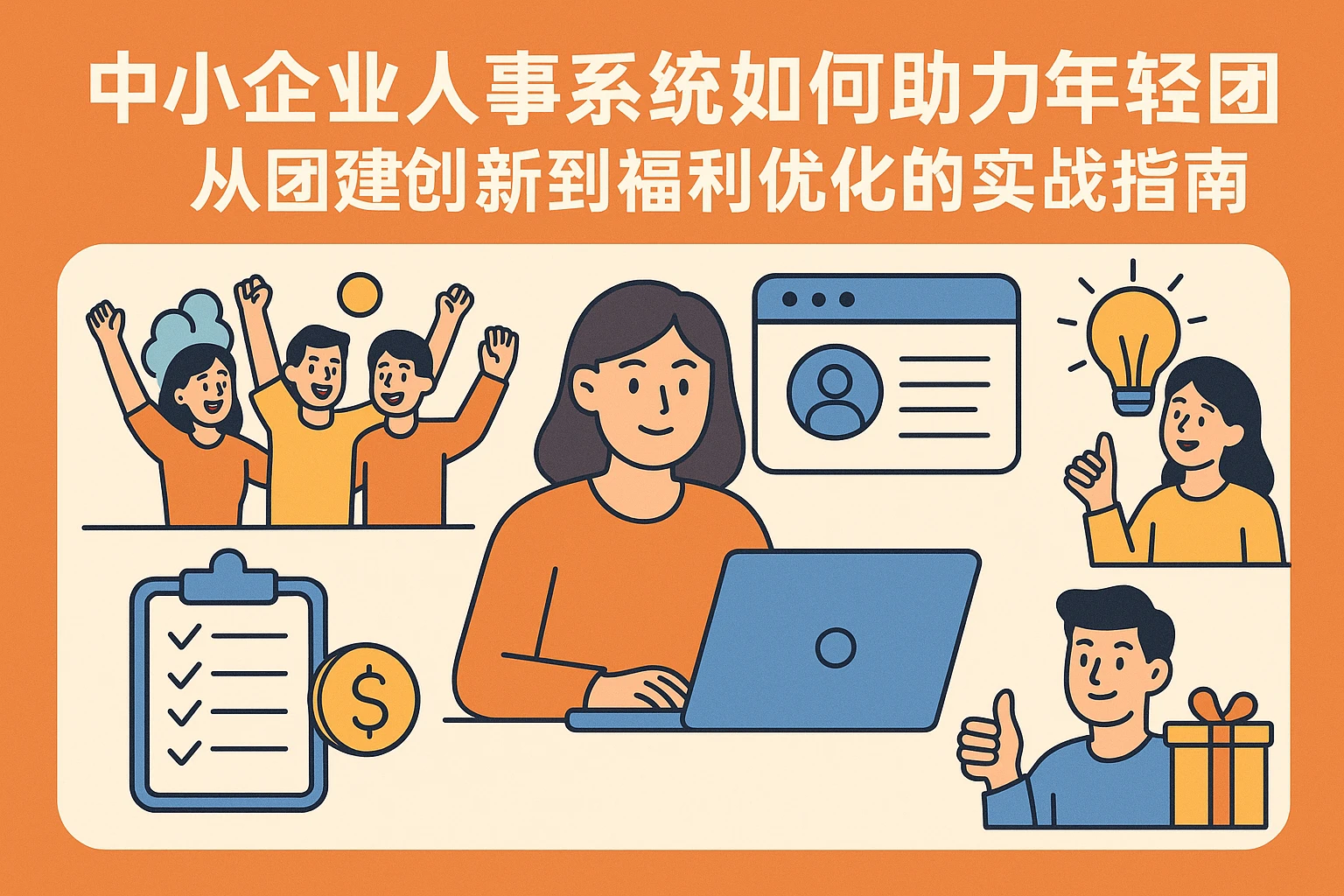中小企业人事系统如何助力年轻团队：从团建创新到福利优化的实战指南