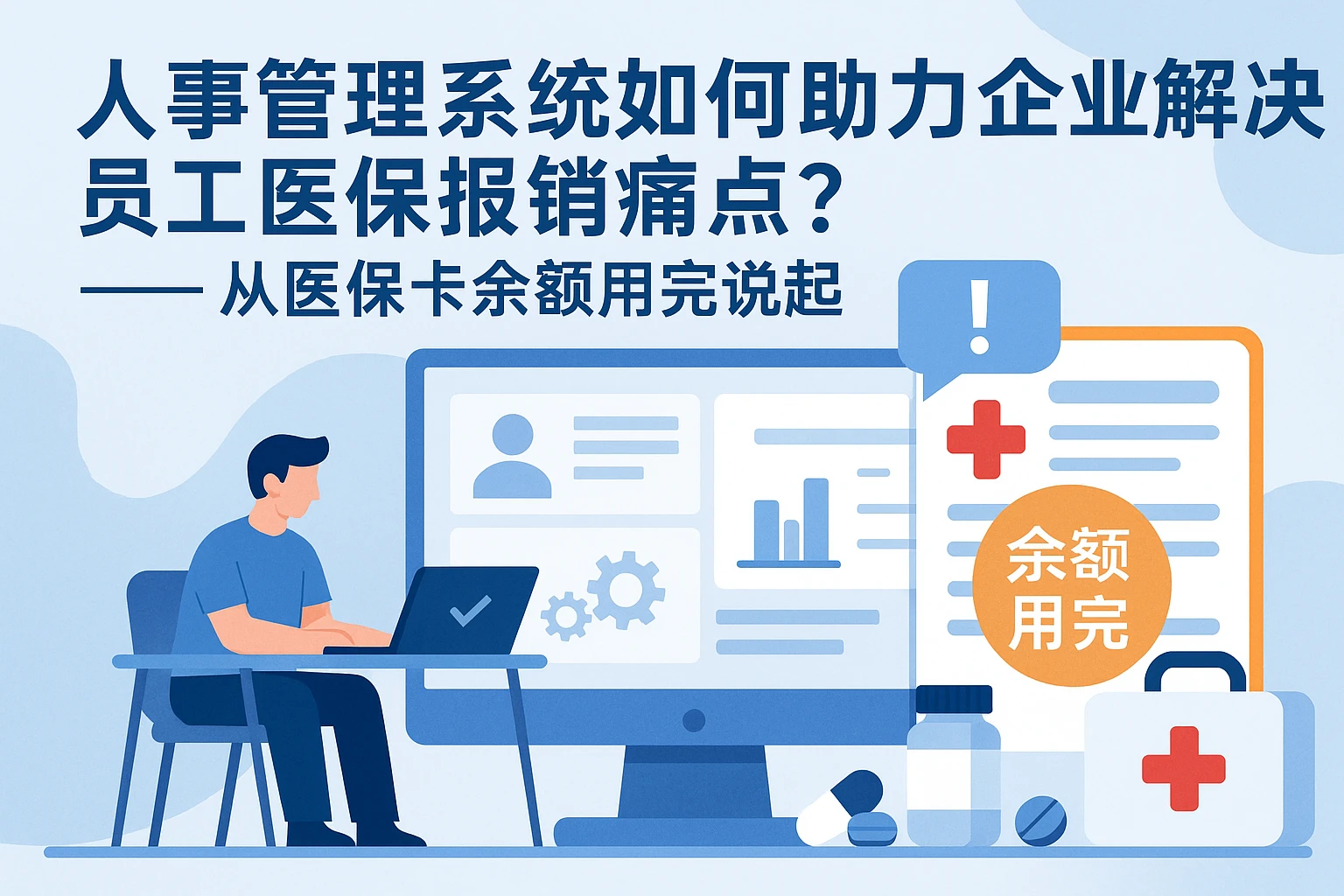 人事管理系统如何助力企业解决员工医保报销痛点？——从医保卡余额用完说起
