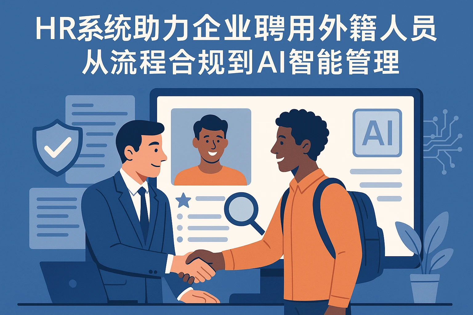 HR系统助力企业聘用外籍人员：从流程合规到AI智能管理