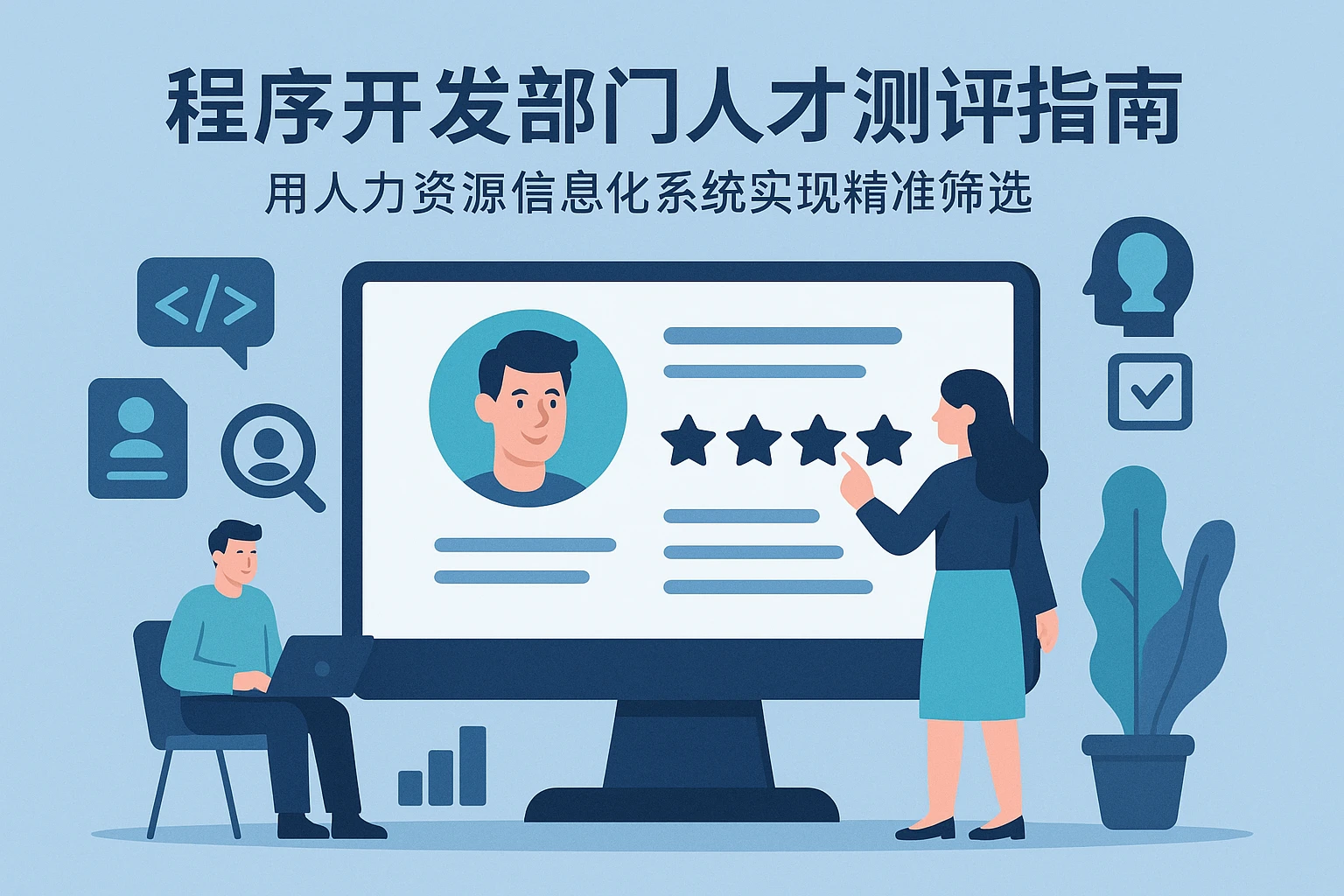 程序开发部门人才测评指南：用人力资源信息化系统实现精准筛选