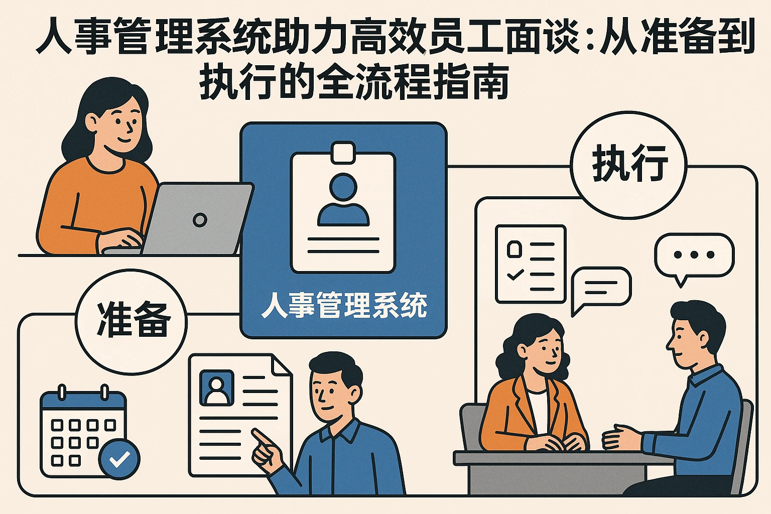 人事管理系统助力高效员工面谈：从准备到执行的全流程指南