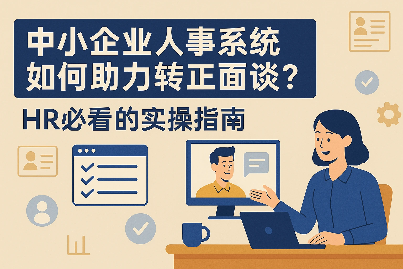 中小企业人事系统如何助力转正面谈？HR必看的实操指南