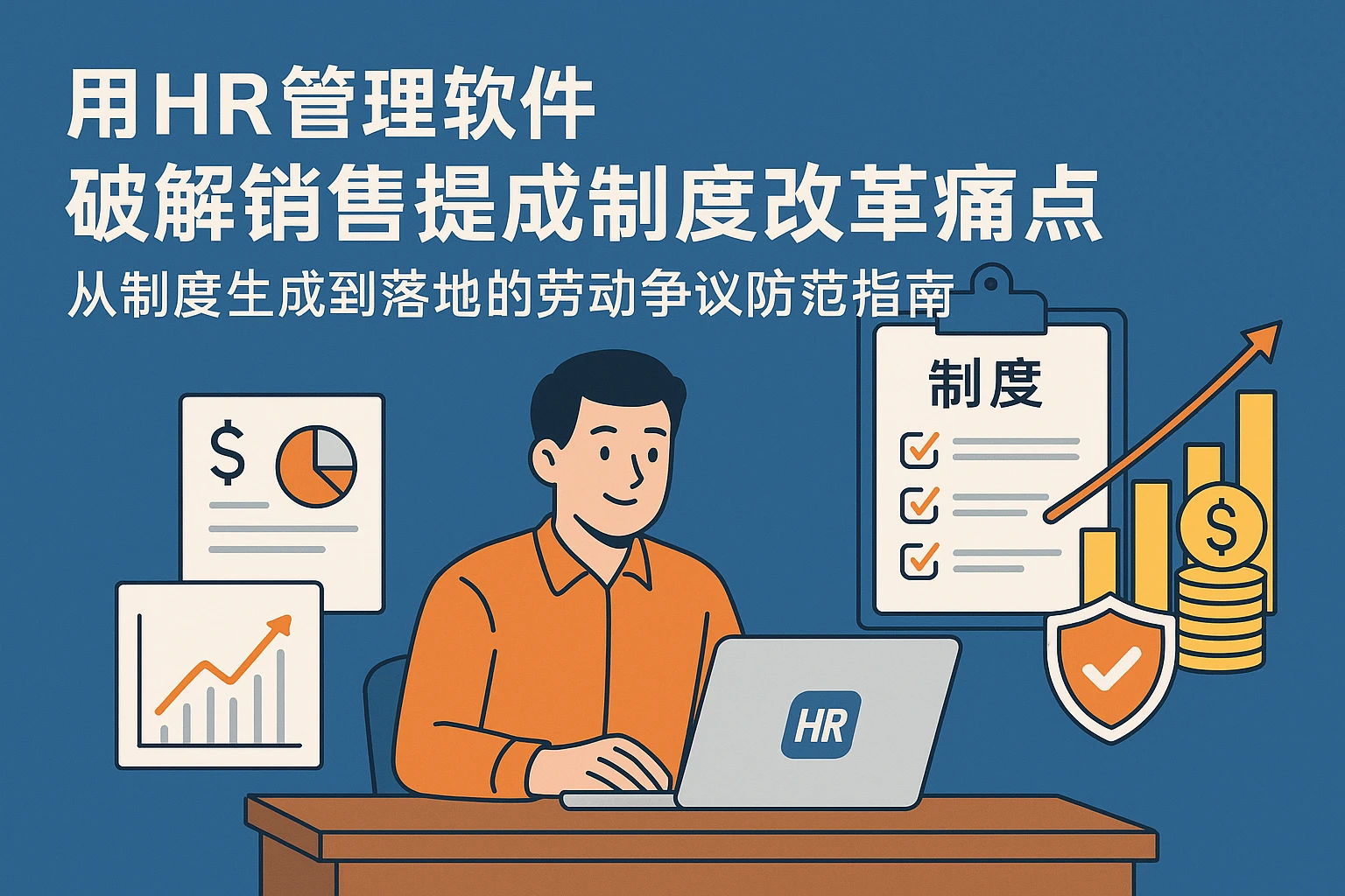 用HR管理软件破解销售提成制度改革痛点：从制度生成到落地的劳动争议防范指南