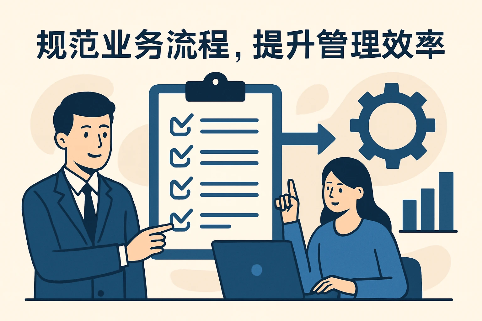 2. 规范业务流程，提升管理效率
