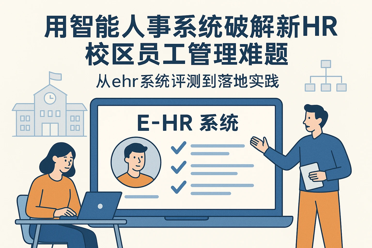用智能人事系统破解新HR校区员工管理难题——从ehr系统评测到落地实践