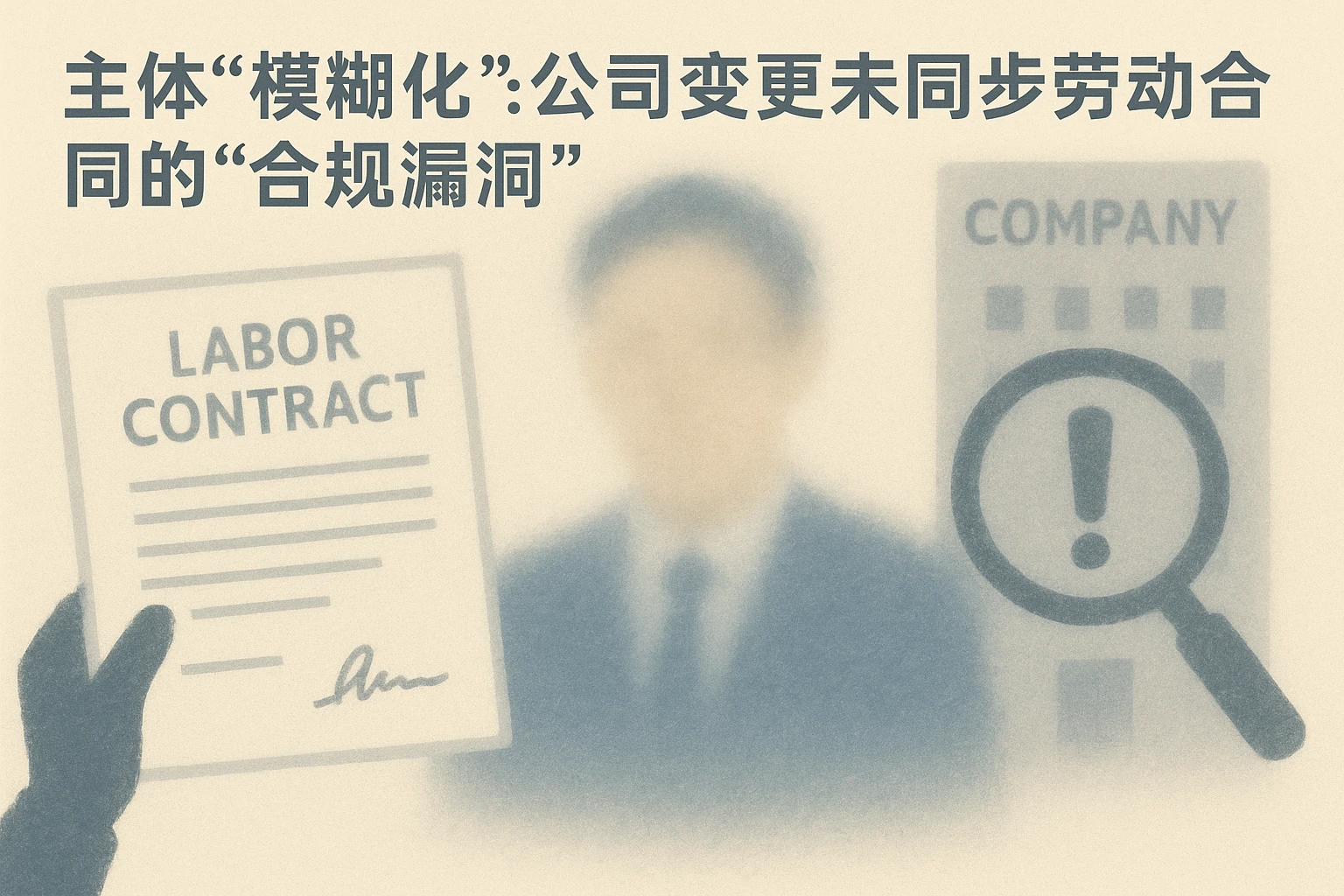 2. 主体“模糊化”：公司变更未同步劳动合同的“合规漏洞”