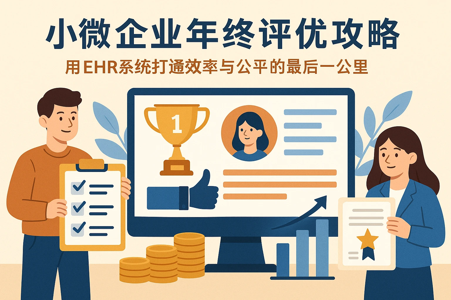 小微企业年终评优攻略：用EHR系统打通效率与公平的最后一公里