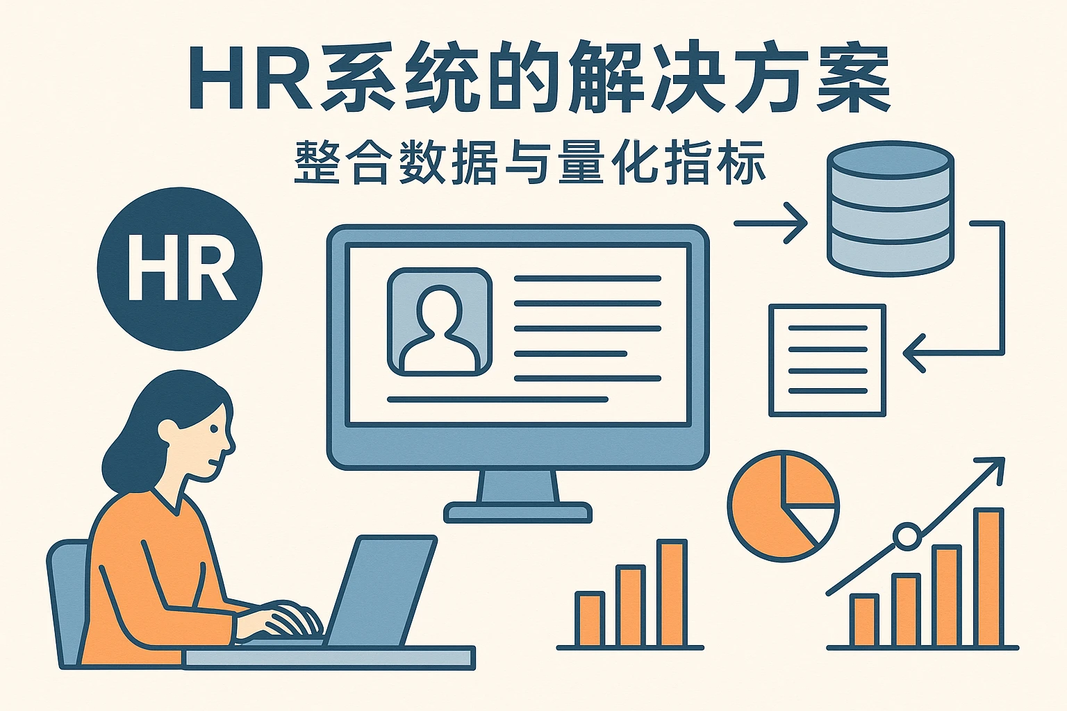 2. HR系统的解决方案：整合数据与量化指标