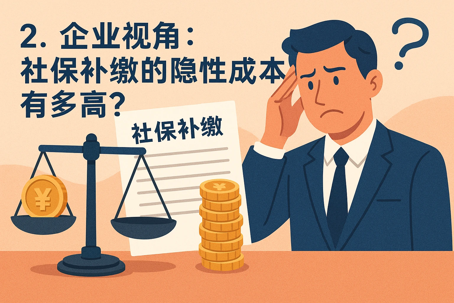 2. 企业视角：社保补缴的隐性成本有多高？