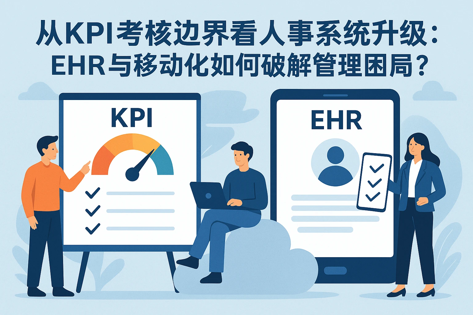 从KPI考核边界看人事系统升级：EHR与移动化如何破解管理困局？