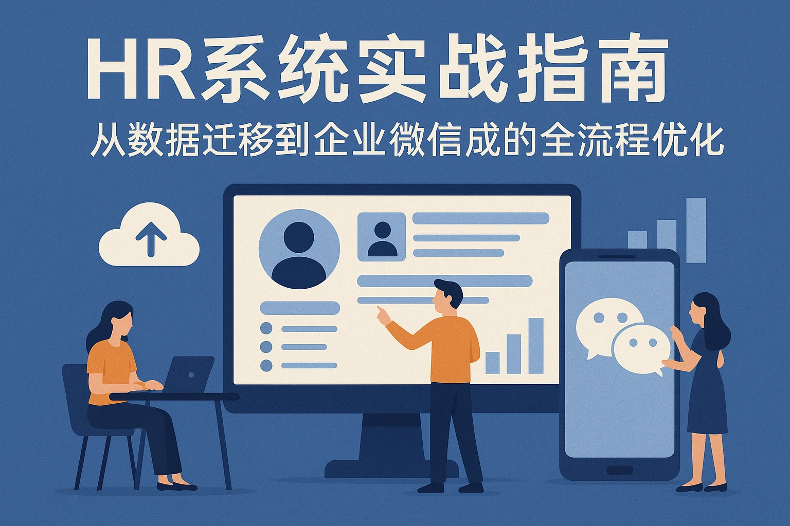 HR系统实战指南：从数据迁移到企业微信集成的全流程优化