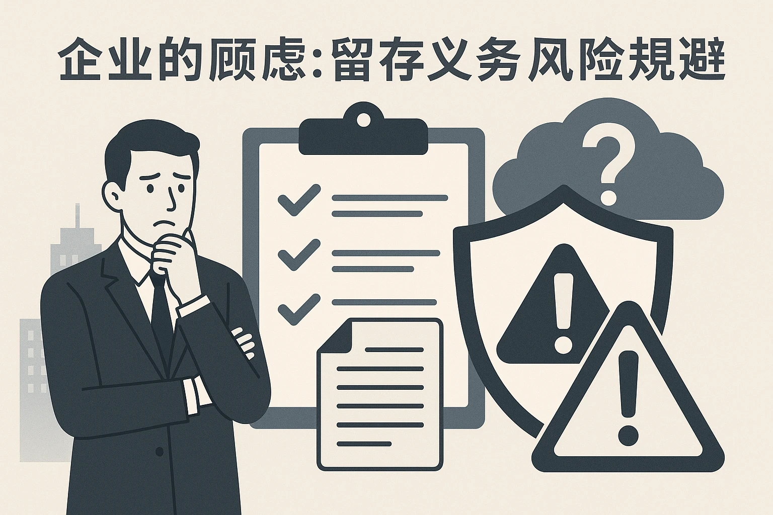 2. 企业的顾虑：留存义务与风险规避