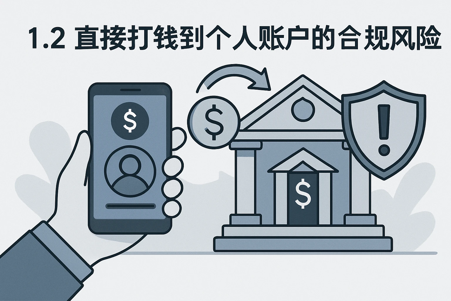 1.2 直接打钱到个人账户的合规风险