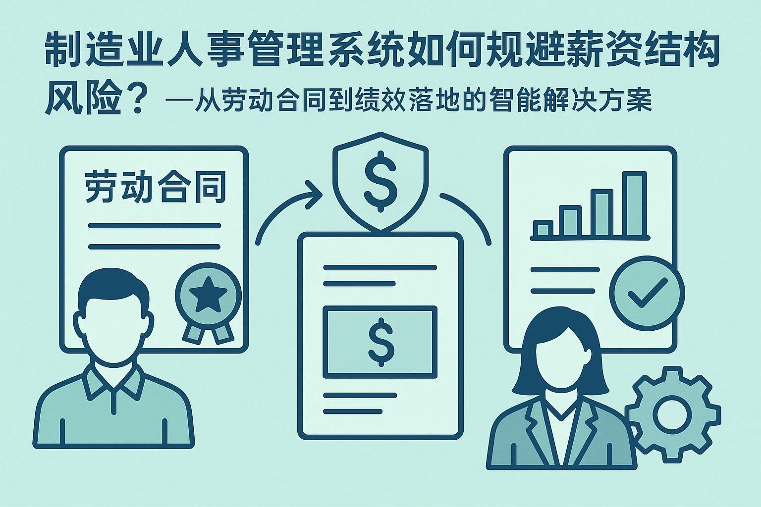 制造业人事管理系统如何规避薪资结构风险？——从劳动合同到绩效落地的智能解决方案
